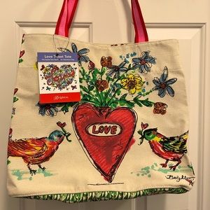NWT Brighton Love Tweet Tote